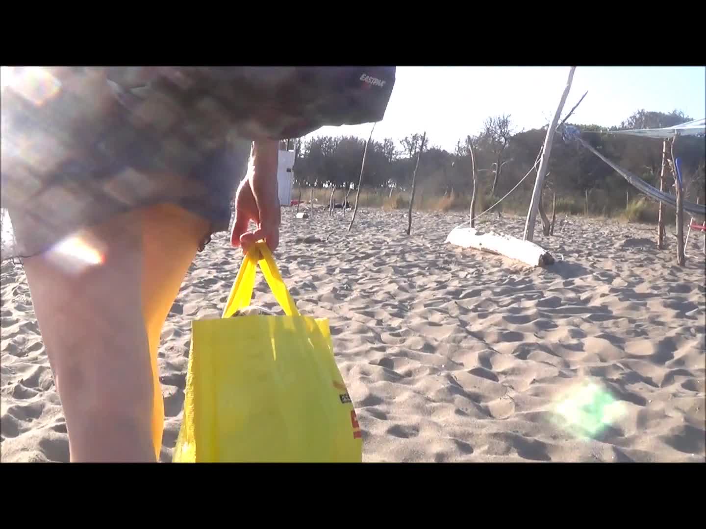 Pic #1Wife upskirt at public beach