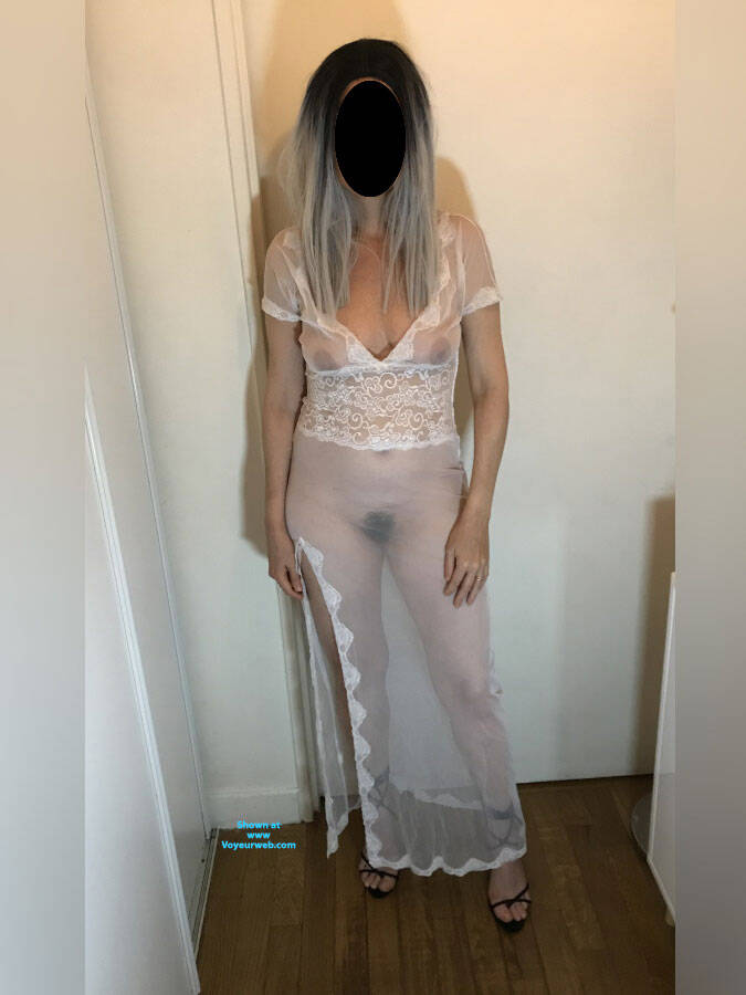 the new night dress , Lingerie, Large Tits, Hard Nipples, Natural Tits, Hairy Pussy, Round Ass