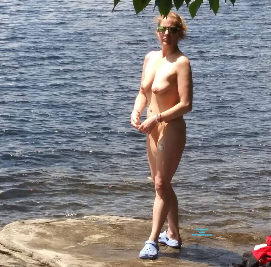 Marie's favorite spot , Nude, Outdoors, Medium Tits, Shaved Pussy, Large Ass