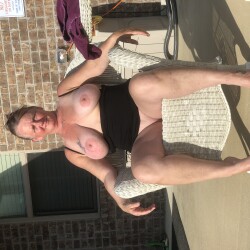 Very large tits of my wife - Lisa 70