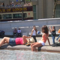 Pic #1 London Ladies Upskirt/thong Volume 1