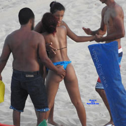 Pic #1PINA BEACH. BRAZIL - Beach, Big Ass, Bikini Voyeur
