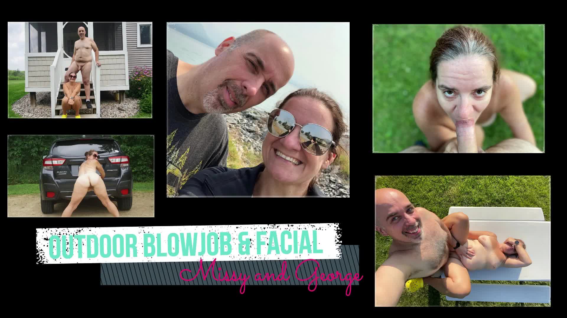 Pic #1She Loves Sucking Dick - A Missy and George Blowjob - Blowjob, Outdoors