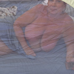 Pic #1 While Camping  - Big Tits, Hanging Tits, Natural Tits