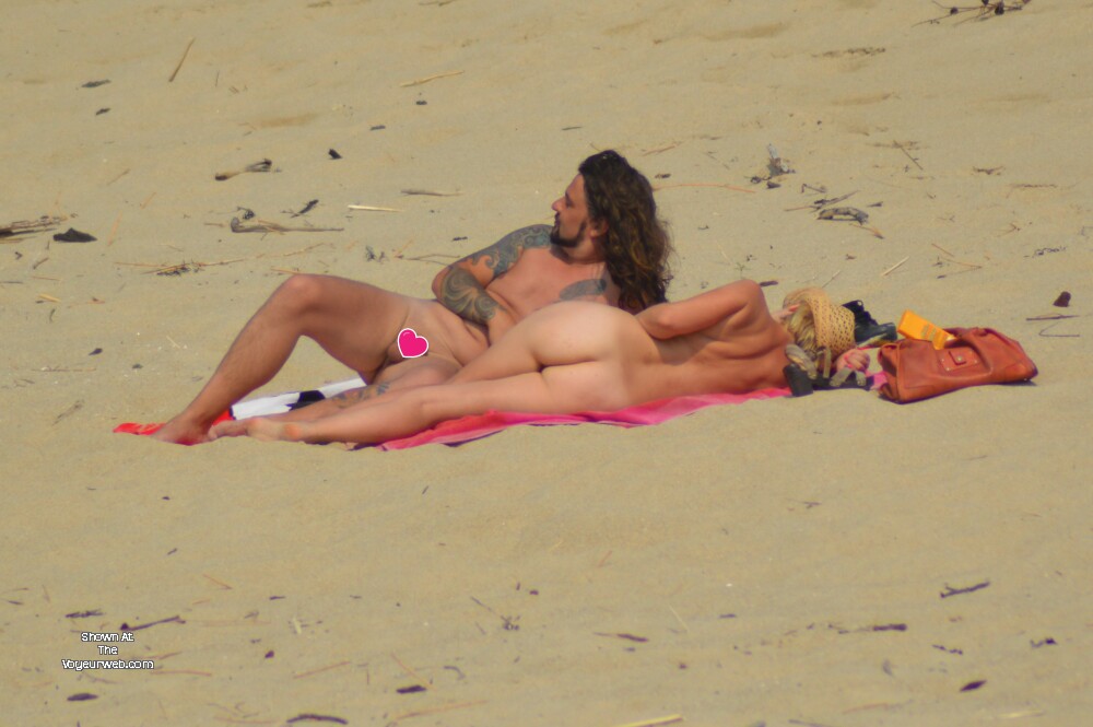 Pic #1Somewhere on a beach (west of France) - Beach, Beach Pussy, Beach Voyeur, Blonde, Hard Nipples, Natural Tits, Perky Boobs, Small Tits, Outdoors, Public Exhibitionist, Public Place