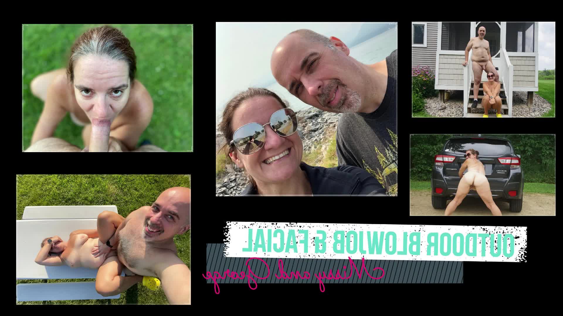 Pic #1Missy and George - Outdoor Blowjob Full Nude - Bbw, Blowjob, Outdoors