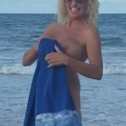 Pic #1Beach fun - Beach, Beach Pussy, Big Tits, Blonde, Outdoors