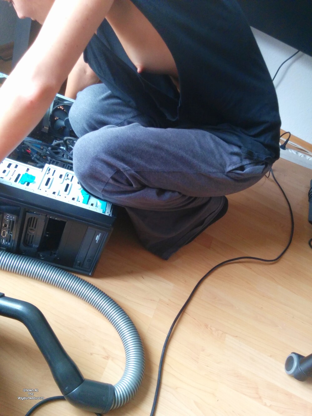 Pic #1 Small tits of my room mate - katharina