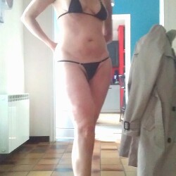 Pic #1 A little bit more of me - Amateur, High Heels Amateurs, Lingerie, Long Legs, Milf, Milf Ass, Natural Tits