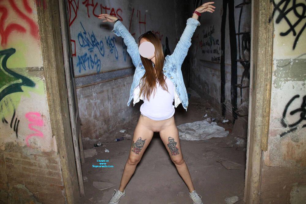 Pic #1abandoned baths - Amateur, Beautiful Ass, Brunette, Hard Nipples, Medium Tits, Nude Amateurs, Nude Girls, Outdoors, Pussy, Round Tits, Shaved, Young Woman