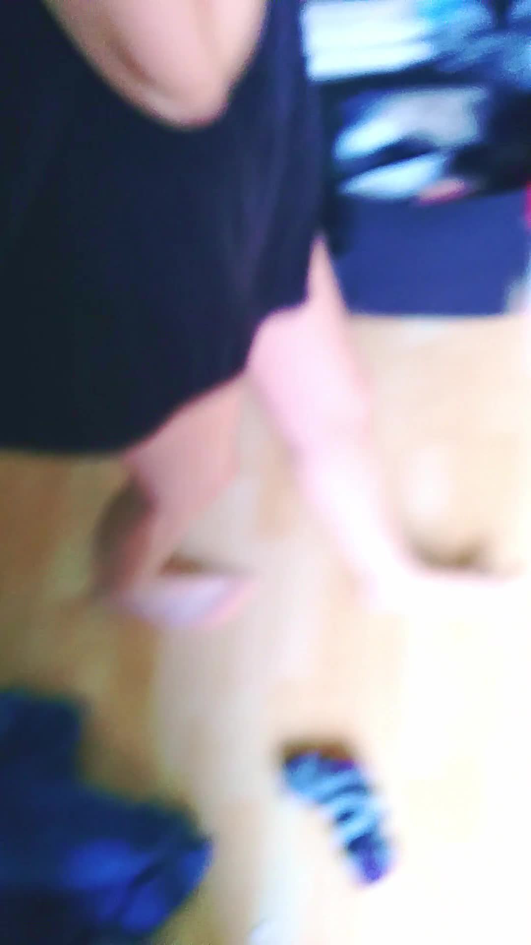 Pic #1After shower in her shared apartment - Amateur, Brunette, Natural Tits, Small Tits