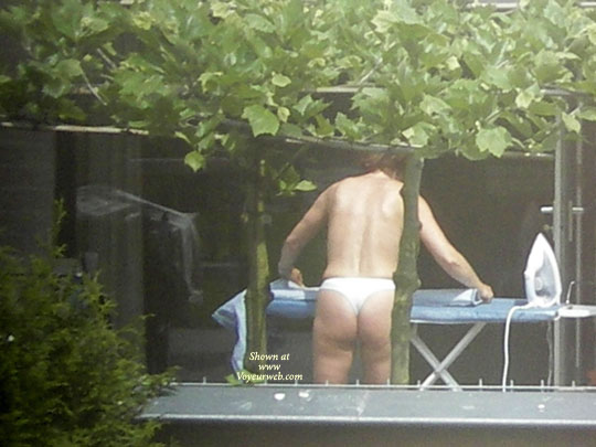 Pic #1My Neighbour Working Outside