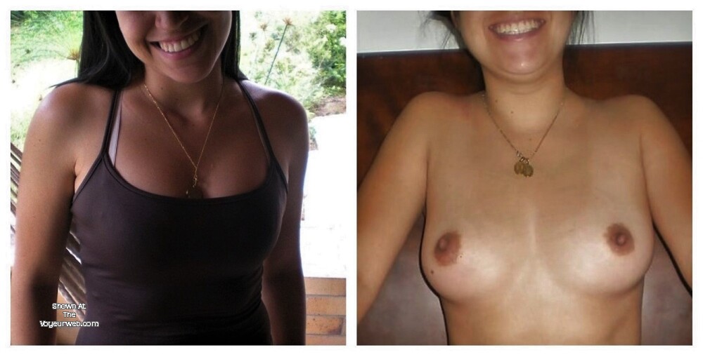 Pic #1 Medium tits of my wife - Elize