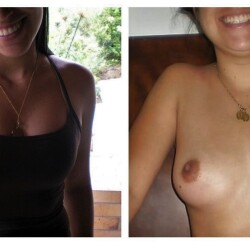 Medium tits of my wife - Elize