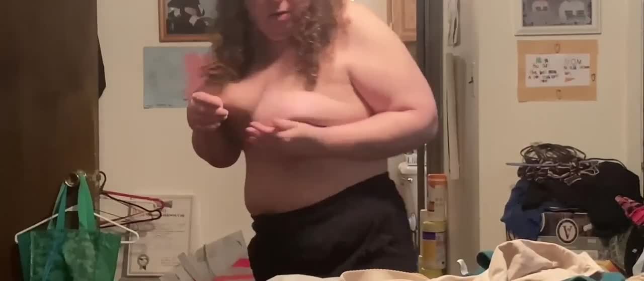 Pic #1Getting dressed for work 