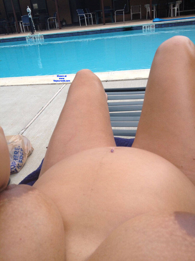 Pic #1Peek a boo  - Amateur, Big Ass, Big Tits, Brunette, Firm Ass, Flashing, Flashing Tits, Homemade Amateur, Outdoors, Public Exhibitionist, Public Place, Pussy, Young Woman, Body Piercings, Bush Or Hairy, Pussy Hair, Tattoos