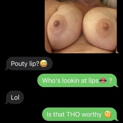 Large tits of my wife - Amber
