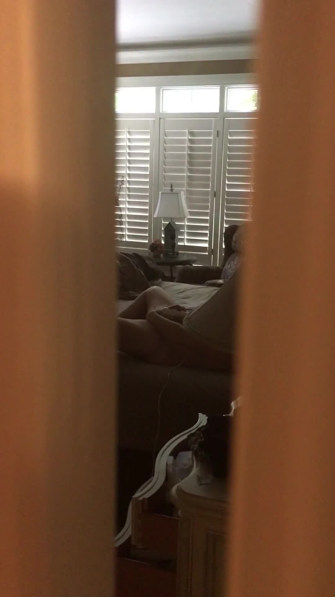 Pic #1Susan thought I was in the shower...