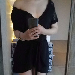 In petticoat , At Home I Like To Be Comfortable And Sexy