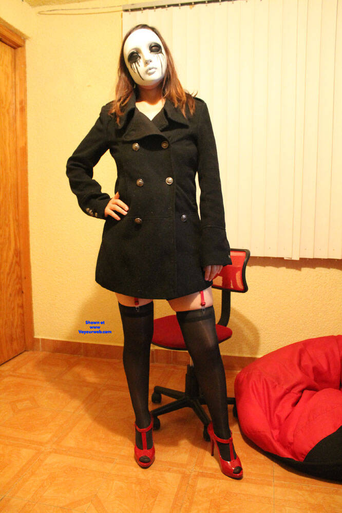 Pic #1With mask - Amateur, Ass, Big Ass, Brunette, Close-ups, Costume, Cunt Pics, Flashing, Flashing Tits, Girls Stripping, Hanging Tits, Hard Nipples, High Heels Amateurs, Homemade Amateur, Legs Spread Wide Open, Lingerie, Long Nipples, Medium Tits, Natural Tits, No Panties On, Pantieless Girls, Pussy, Pussy Hair, Stockings Pics, Trimmed Pussy