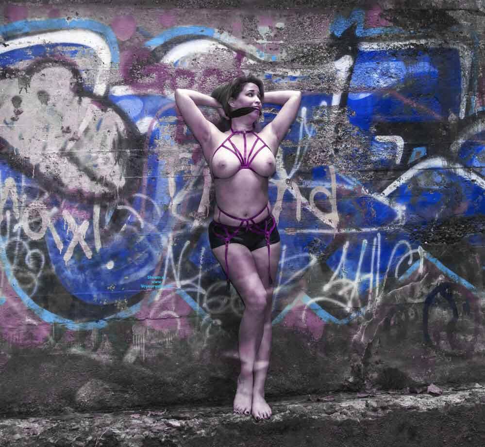 Pic #1Raven under the Tracks - Amateur, Ass, Big Ass, Big Tits, Brunette, Firm Ass, Hard Nipples, Homemade Amateur, Lingerie, Outdoors, S&amp;m, Sexiest Legs