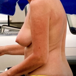 Medium tits of my wife - Pirate Girl