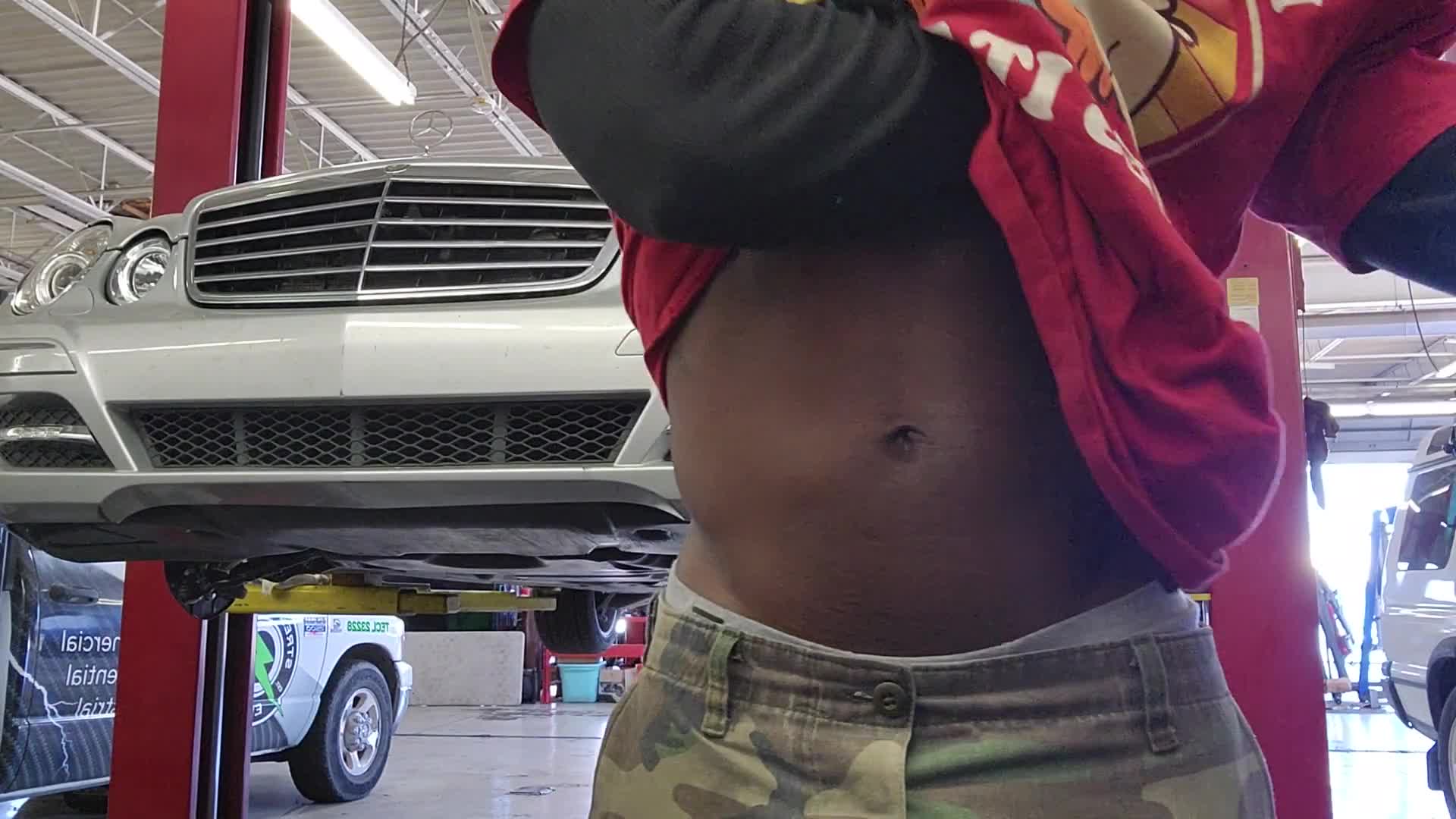 Pic #1Getting sweaty