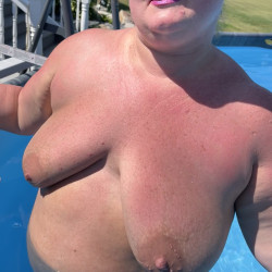 Medium tits of my wife - Ginger