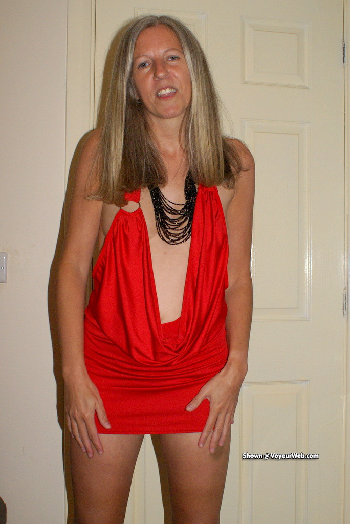 Pic #1Michelle - Red Dress - Amateur, Blonde, Firm Ass, Flashing, Flashing Tits, Hard Nipples, Homemade Amateur, Legs Spread Wide Open, Medium Tits, Nude Amateurs, Nude Wives, Pussy, Shaved