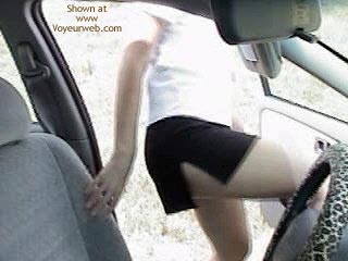 Pic #1Amy Playing In The Car