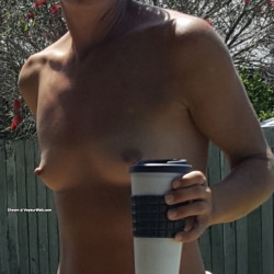 Pic #1 Neighbours love me - Amateur, Ass, Hard Nipples, Mature, Mature Ass, Natural Tits, Outdoors, Pantieless Wives, Pussy, Small Tits, Topless Amateurs, Topless Wives