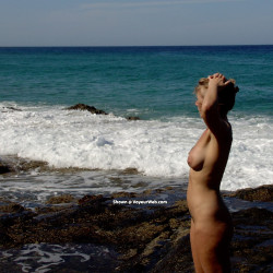 Pic #1 Einsamer Strand - Amateur, Beach, Beach Pussy, Big Tits, Blonde, Body Piercings, Firm Ass, Hanging Tits, Hard Nipples, Nature, Nude Amateurs, Nude Wives, Outdoors, Pussy, Shaved, Tattoos
