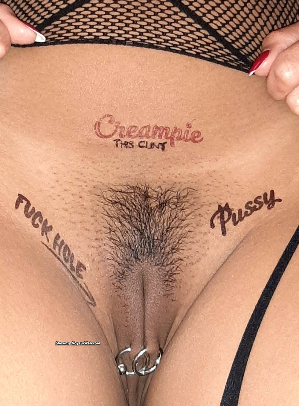 Pic #1 First time excitement - Amateur, Ass, Big Tits, Body Piercings, Firm Ass, Lingerie, Pussy, Shaved, Tattoos