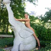 Pic #1 Urban City - Blonde, Lingerie, Outdoors