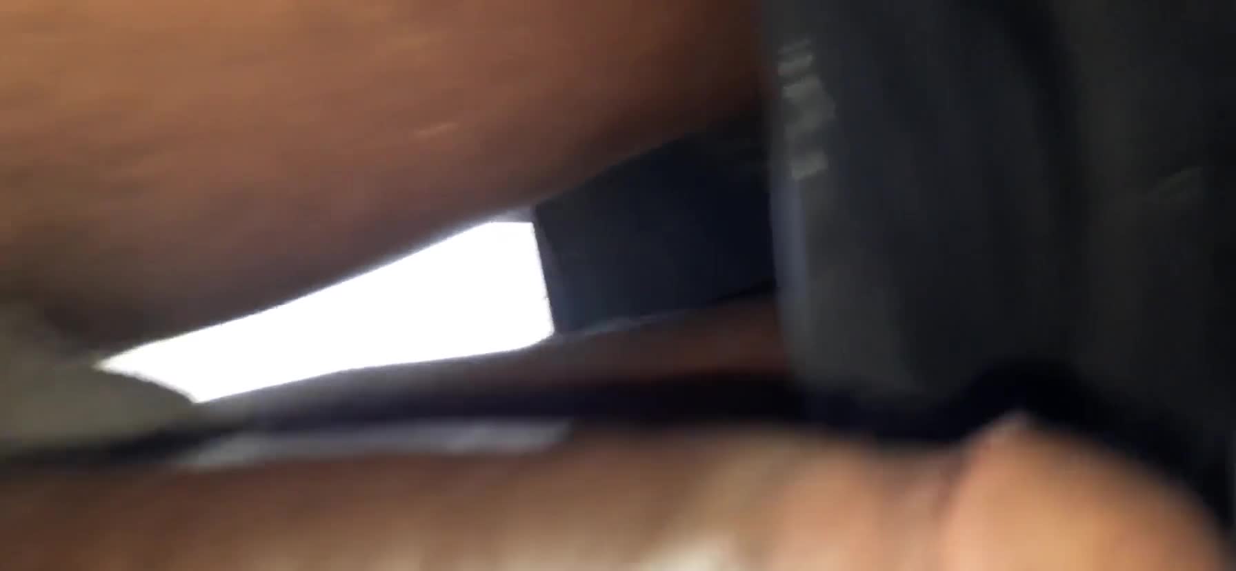 Pic #1Excited is my friend's African cock for my mouth