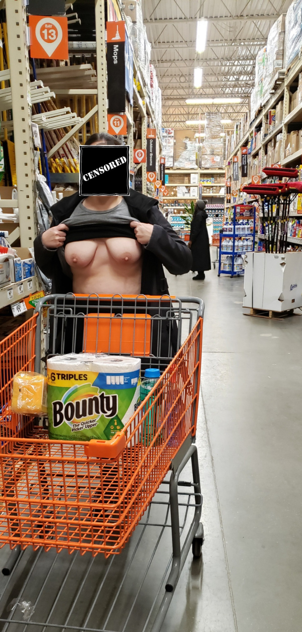 Pic #1 Medium tits of my wife - Natural