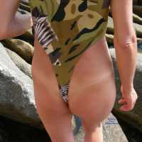 Pic #1 My Wife - Brunette, Outdoors, Wet, Wife/wives