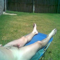 Pic #1Tanning In Backyard
