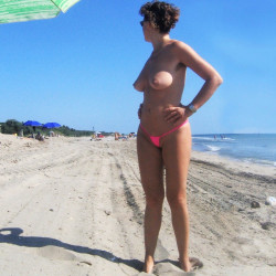 Large tits of my wife - Lisa Melagio