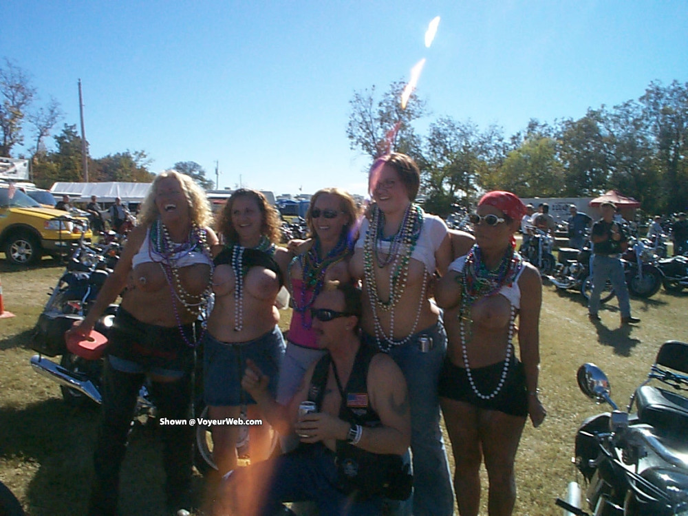 Pic #1Bike Rally  - 2 - Amateur, Big Tits, Blonde, Brunette, Close-ups, Flashing Tits, Hard Nipples, Mature, Medium Tits, Natural Tits, Outdoors, Public Exhibitionist, Public Place, Small Tits, Topless Amateurs, Topless Girlfriends, Topless Girls, Topless Wives, Voyeur