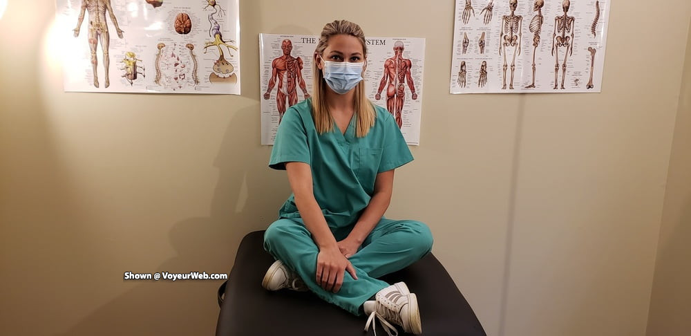 Pic #1Naughty nurse flashes the camera - Amateur, Ass, Bent Over, Blonde, Close-ups, Cunt Pics, Firm Ass, Flashing, Flashing Tits, Hanging Tits, Hard Nipples, Homemade Amateur, Legs Spread Wide Open, Natural Tits, Pantieless Girls, Pussy, Shaved, Small Tits