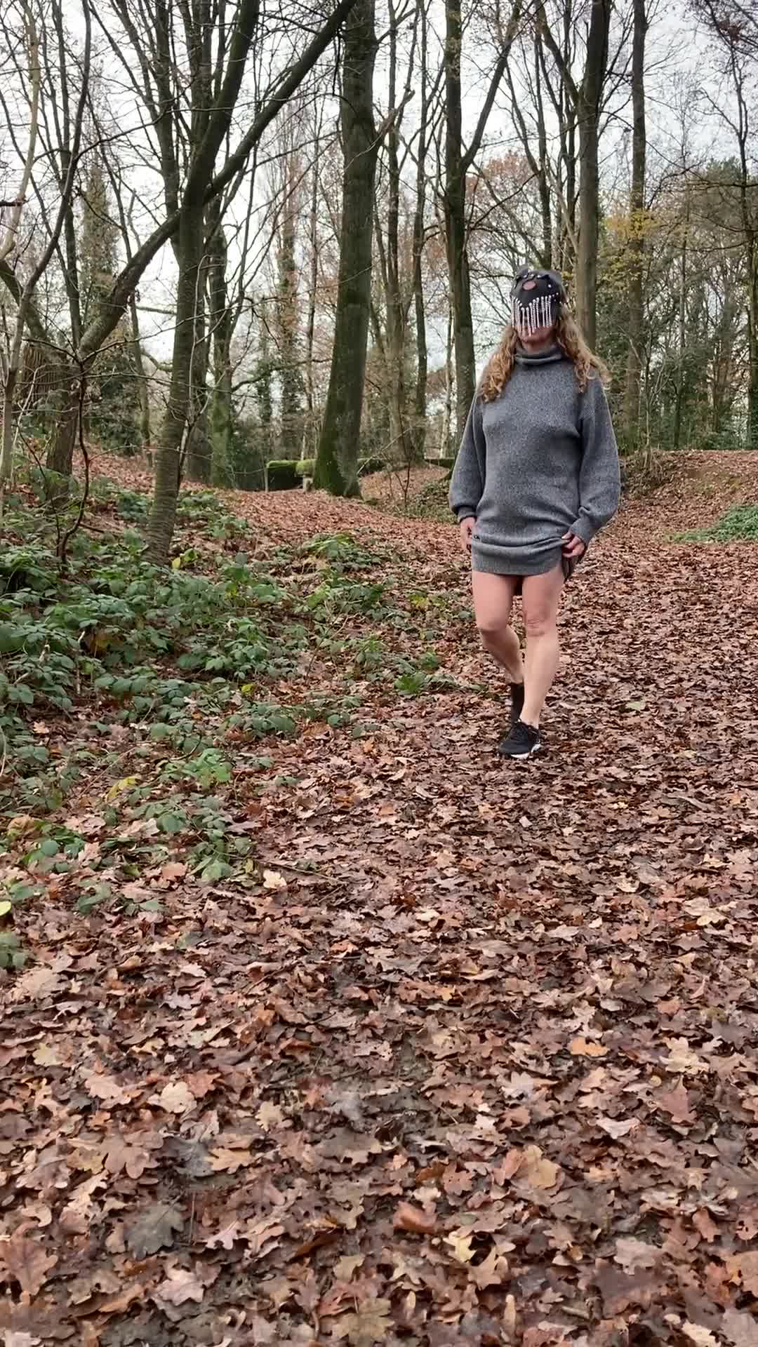 Pic #1Walking in winter is cold