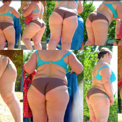 Pic #1 Hot bbw milf at the beach