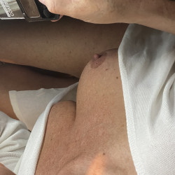 Large tits of my wife - Snow Girl