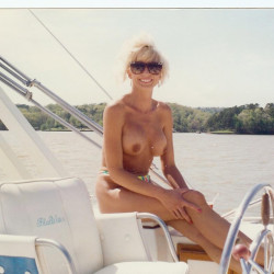 Medium tits of my wife - debbie