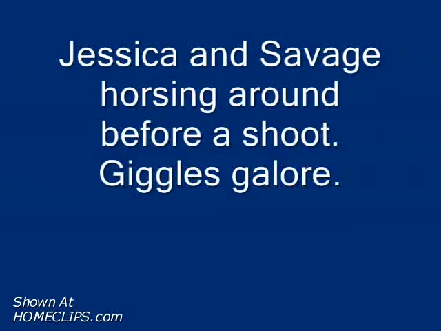 Pic #1Jessica And Savage Horsin&#39; Around