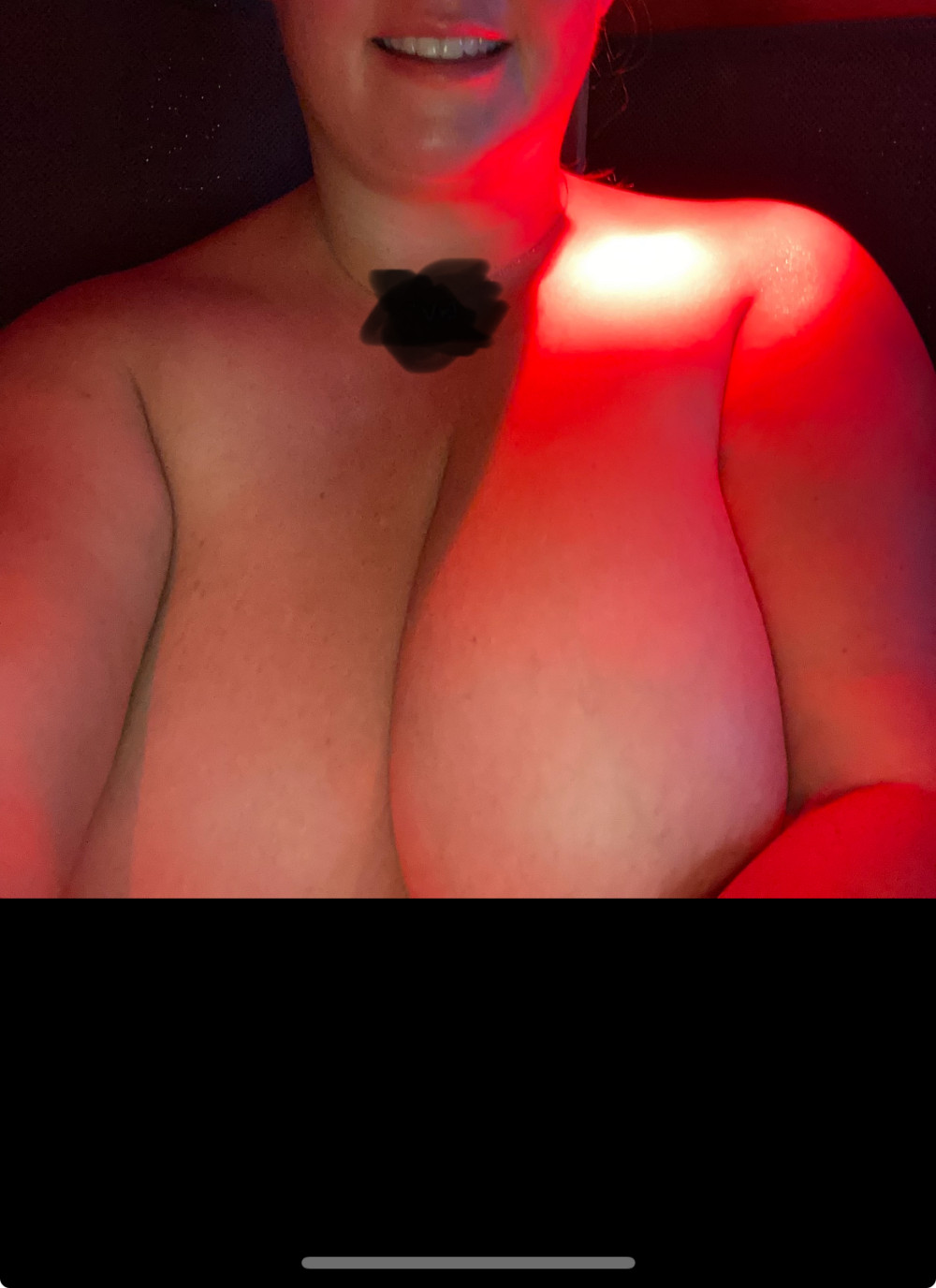 Pic #1 Large tits of my wife - Big tit wife