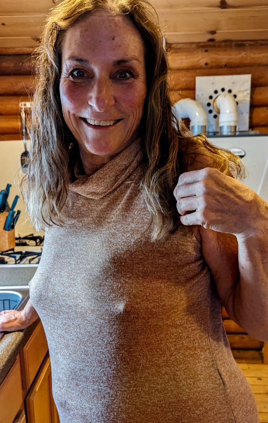 Pic #1A Few More Recents - Amateur, Girls Stripping, Hanging Tits, Hard Nipples, Legs Spread Wide Open, Mature, Mature Ass, Mature Pussy, Pussy, Shaved