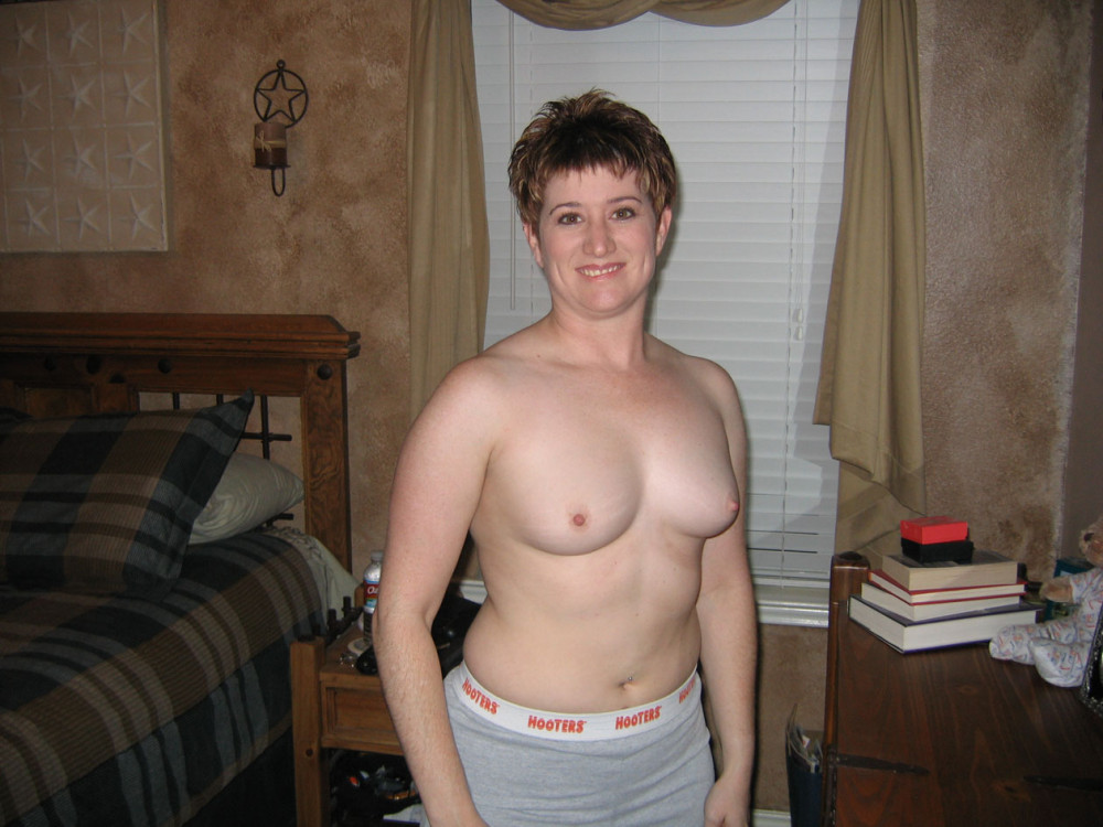 Pic #1 Medium tits of a co-worker - Angela