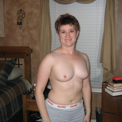 Medium tits of a co-worker - Angela